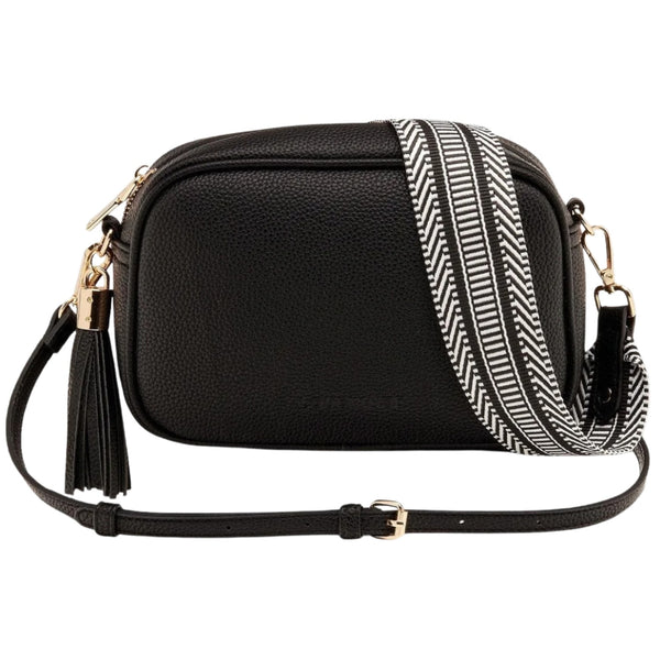 Jacinta Eddie Crossbody Bag - Black