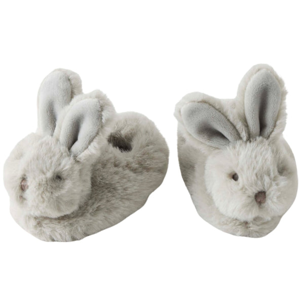 Some Bunny Loves You Booties - Grey