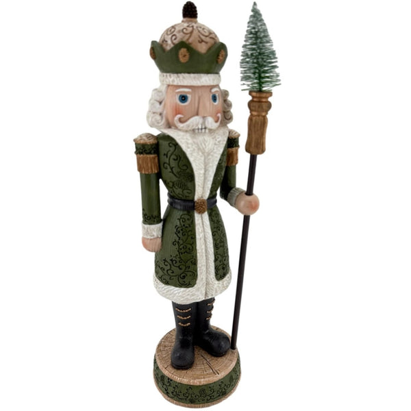 Nutcracker 35cm - Green/Natural