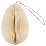 Hanging Easter Egg 7cm - Off White