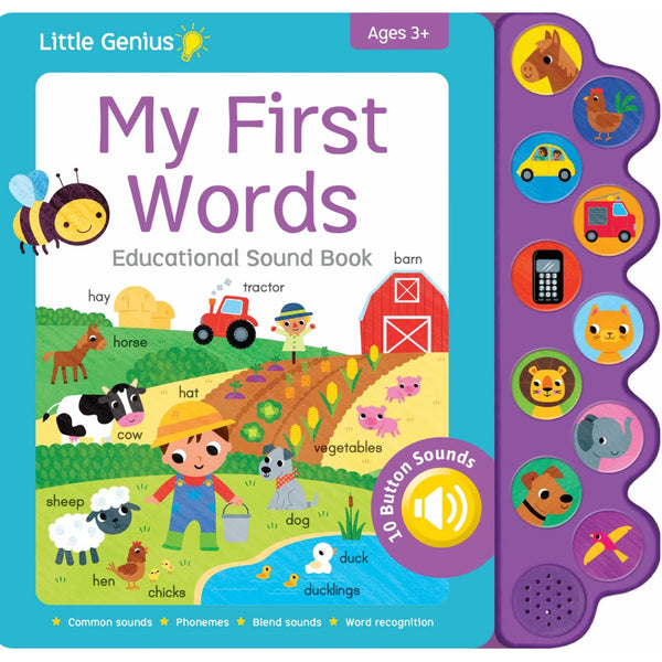 Little Genius Sound Book - First Words