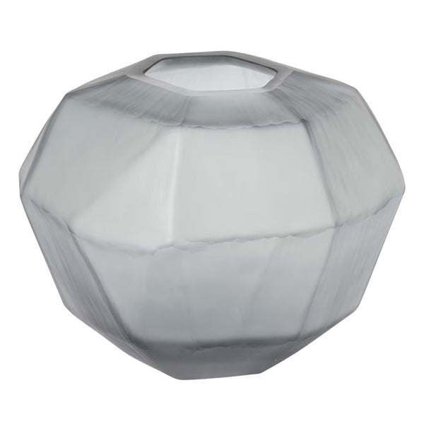 Waylon Vase 30cm - Smoke Grey