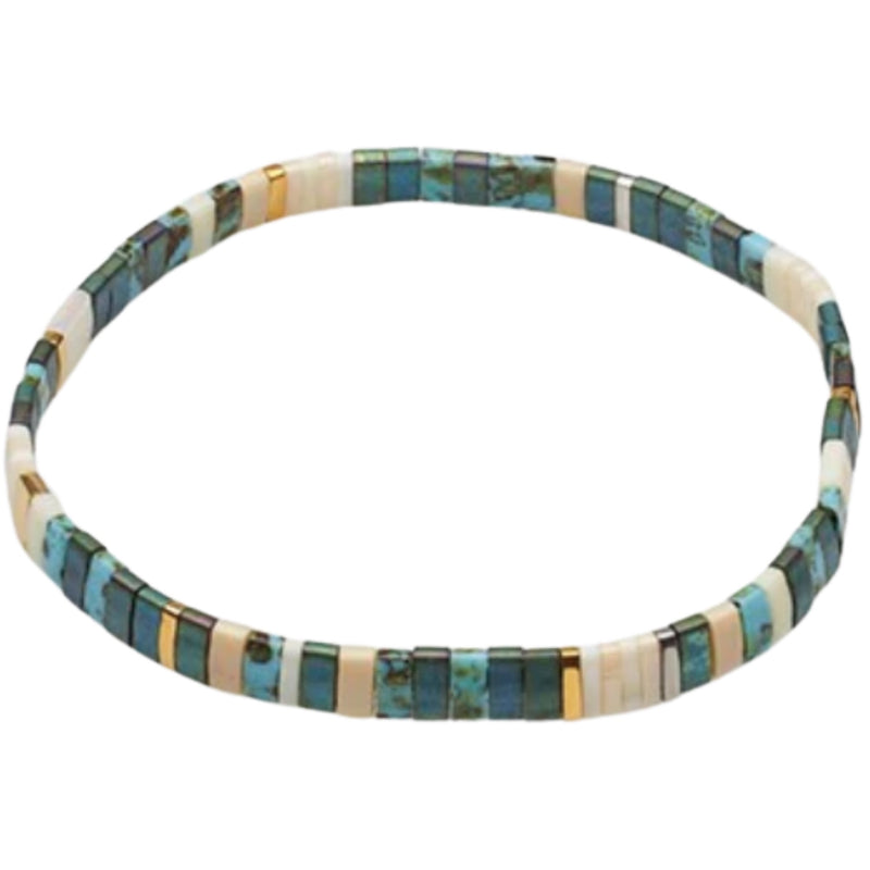 Tile Bracelet - Teal