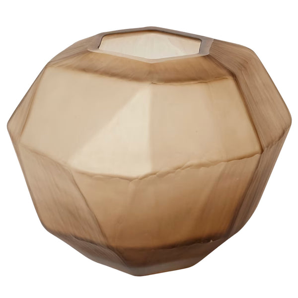 Waylon Vase 30cm - Smoke Brown