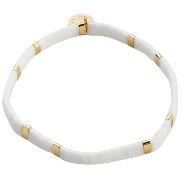 Tile Bracelet- White