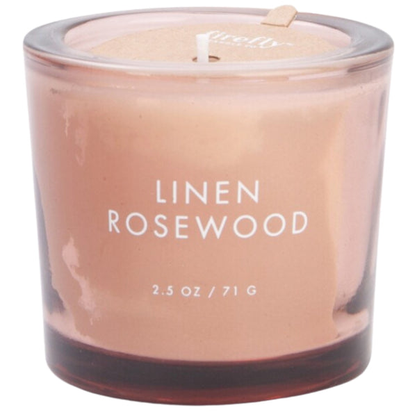 Botany Votive Candle - Linen Rosewood