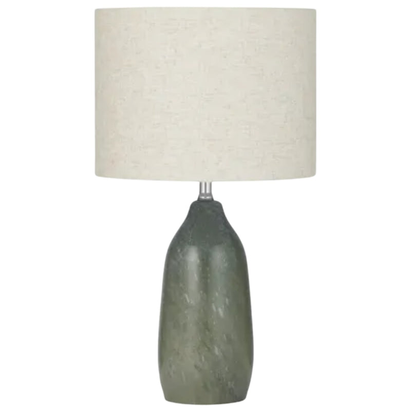 Sainz Table Lamp - Green/Nat