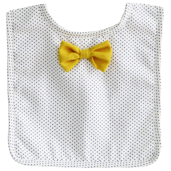 Bow Tie Bib Navy Pinspot