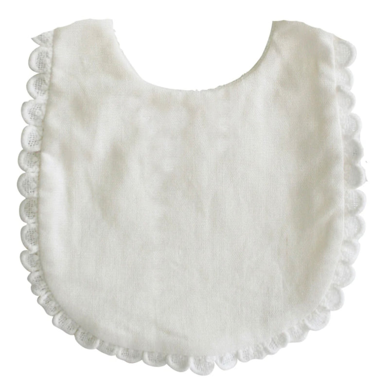 Sophie Bib - Ivory Linen