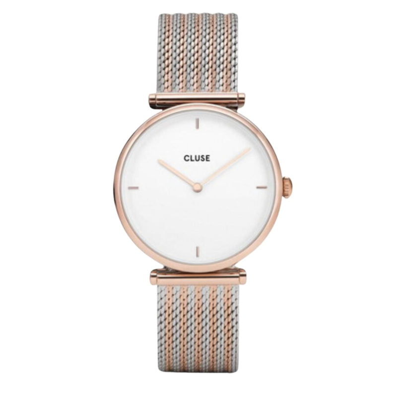 Triomphe Rose Gold Bicolour Mesh