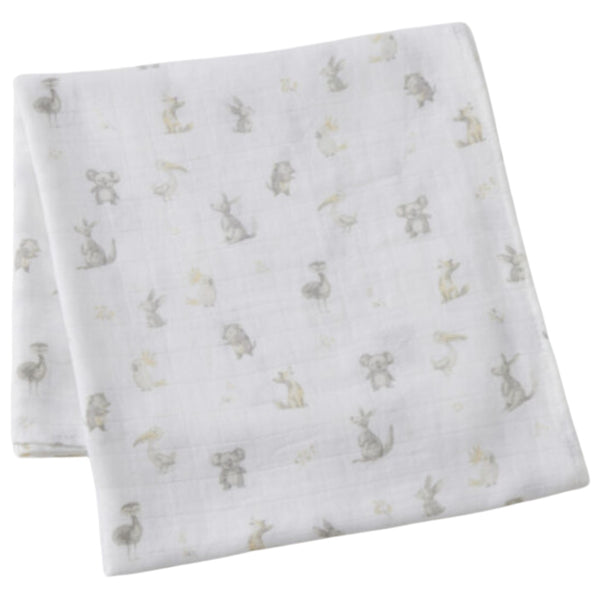 Little Aussie Critters Muslin Wrap