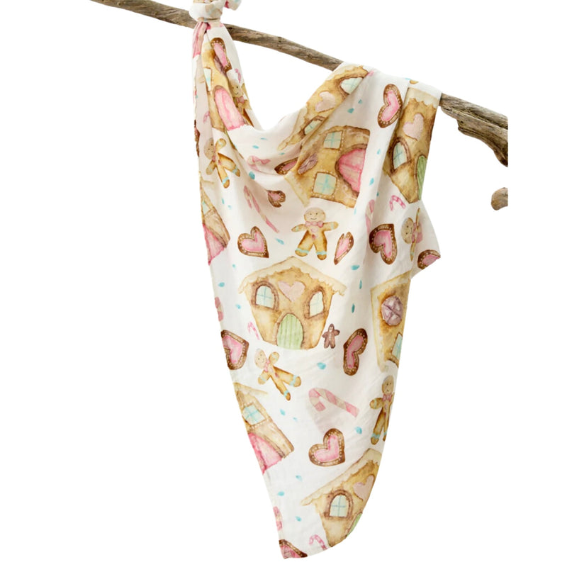 Gingerbread Dreams Jersey Swaddle