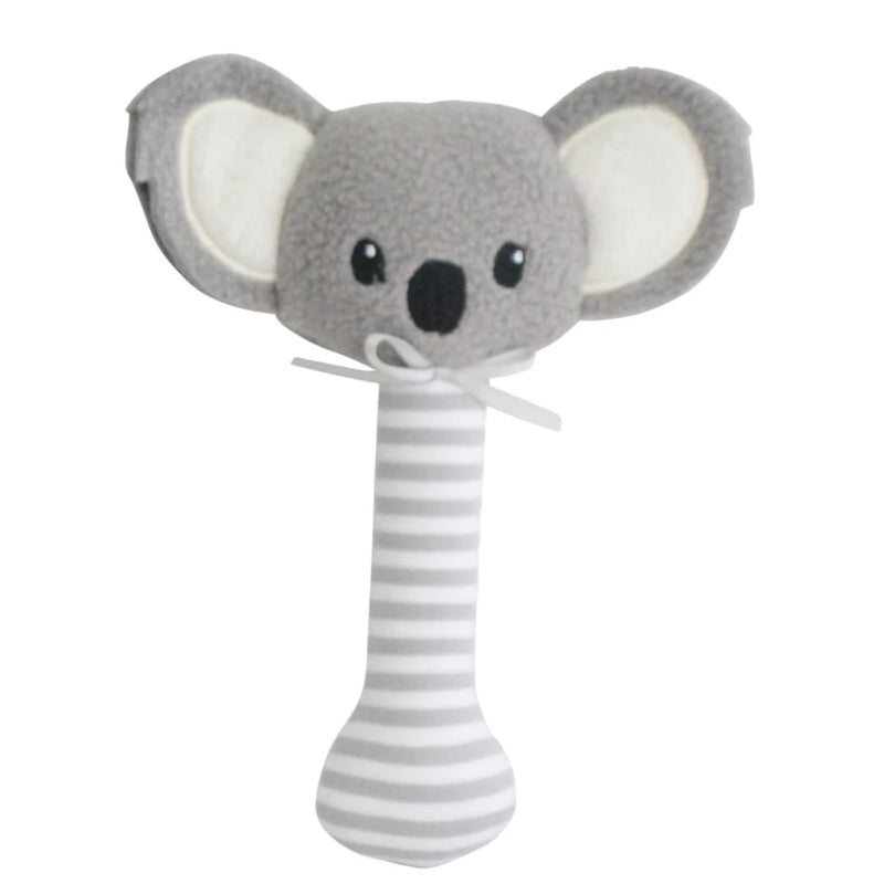 Baby Koala Rattle - Grey