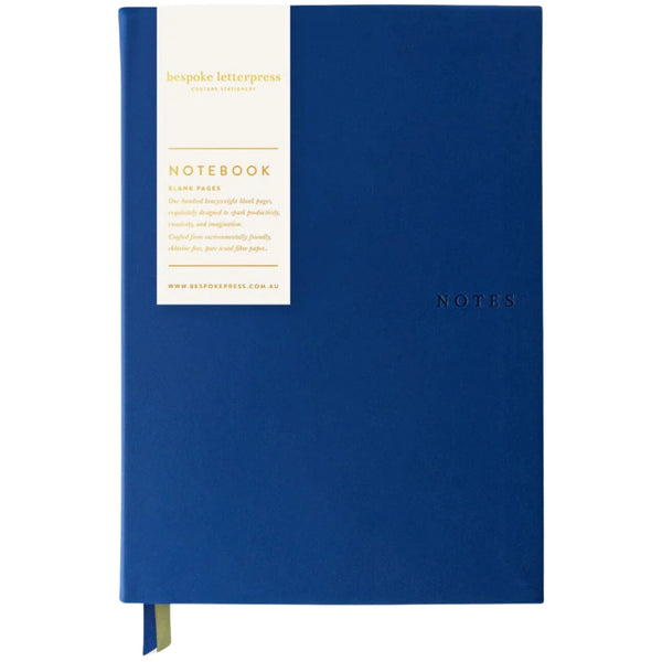 Soft Cover Notebook - Royal Blue