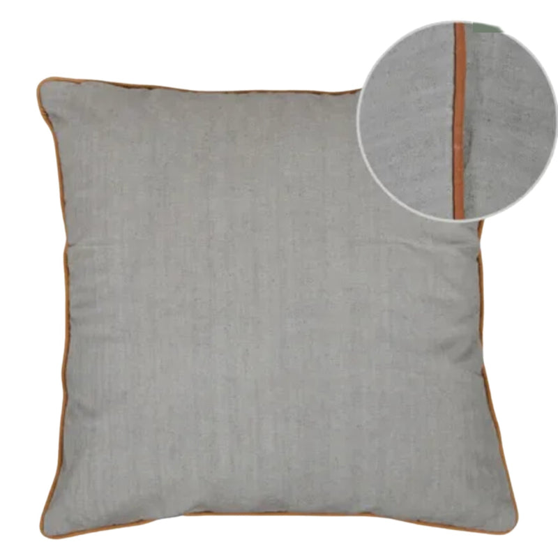 Jane Linen Cushion - Stone