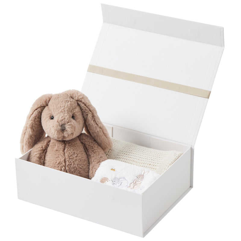 Taupe Bunny Hamper Gift Set