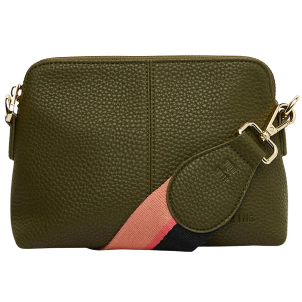 Burbank Crossbody - Khaki Pebble