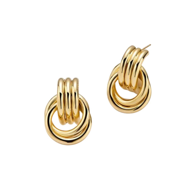 Poppy Earring- large/ gold