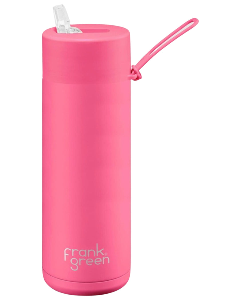 20oz Reusable Bottle - Neon Pink