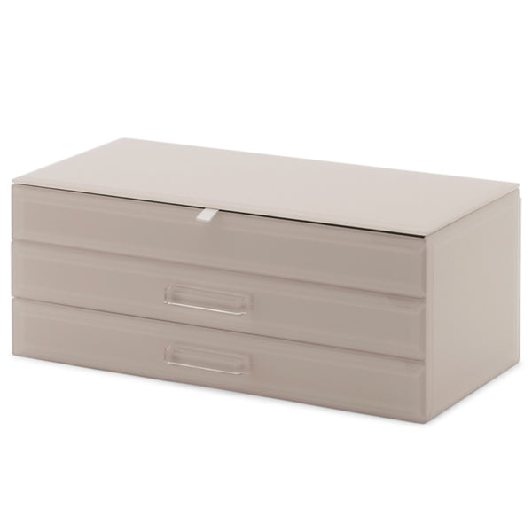 Gabriella Cool Grey Large Jewellery Box