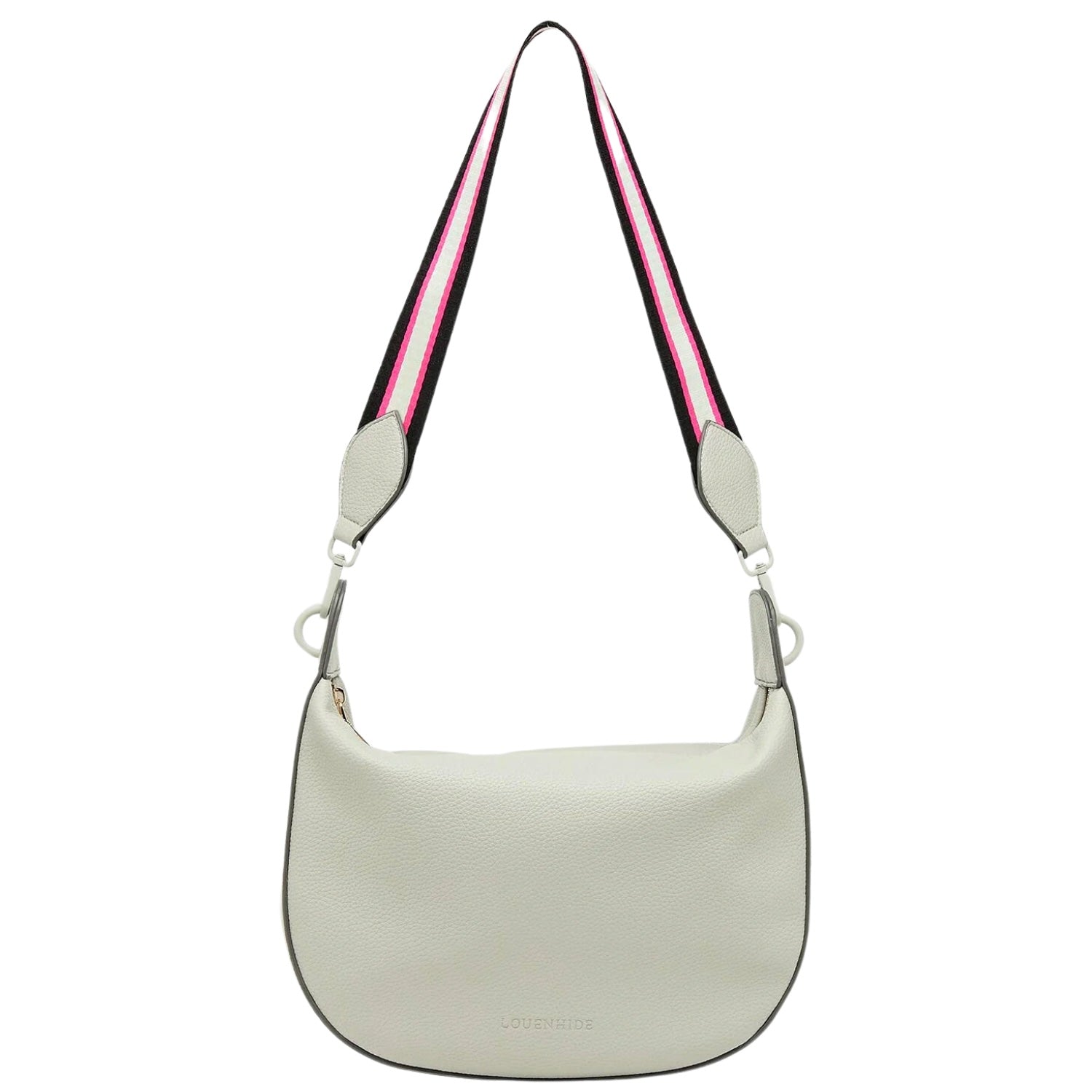 Helena Shoulder Bag - Light Grey – Edmonds and Greer