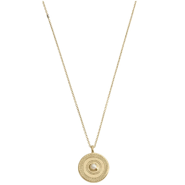 Solace Coin Necklace (18K Gold Vermeil)