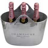 Shopping Bag "Champagne" Oval Bucket