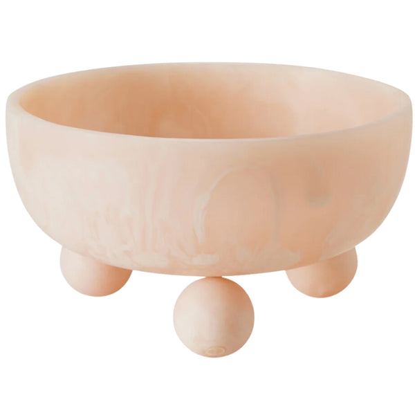 Aries Round Footed Bowl - Pink