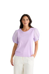 Abigail Tee - Lilac