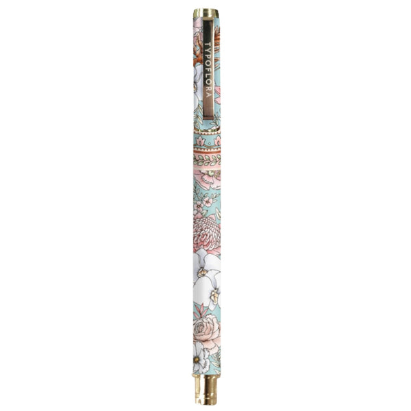 Rollerball Pen- Bouquet in Soft Blue