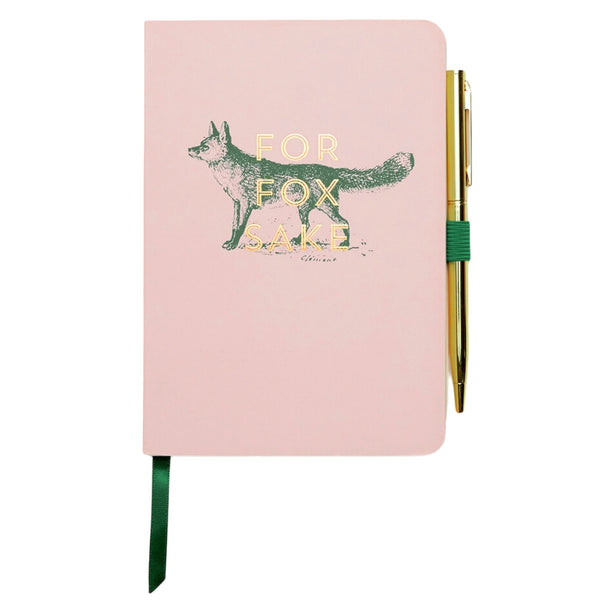 Sass Notebook w/ Pen - For Fox Sake