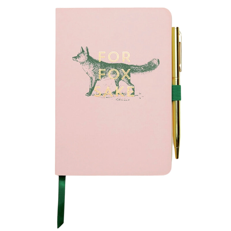 Sass Notebook w/ Pen - For Fox Sake