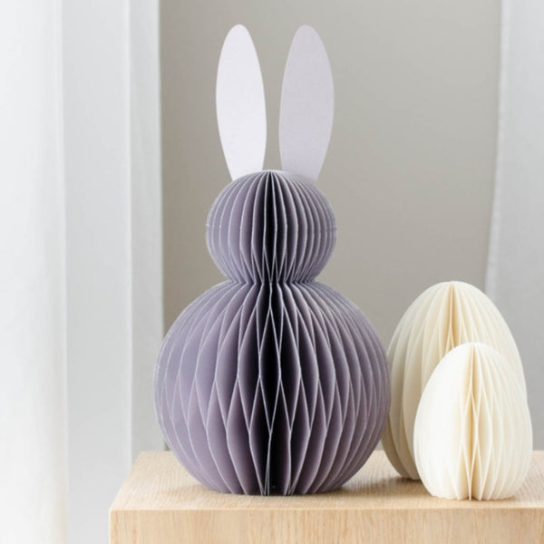 Standing Easter Bunny 36cm - Lilac