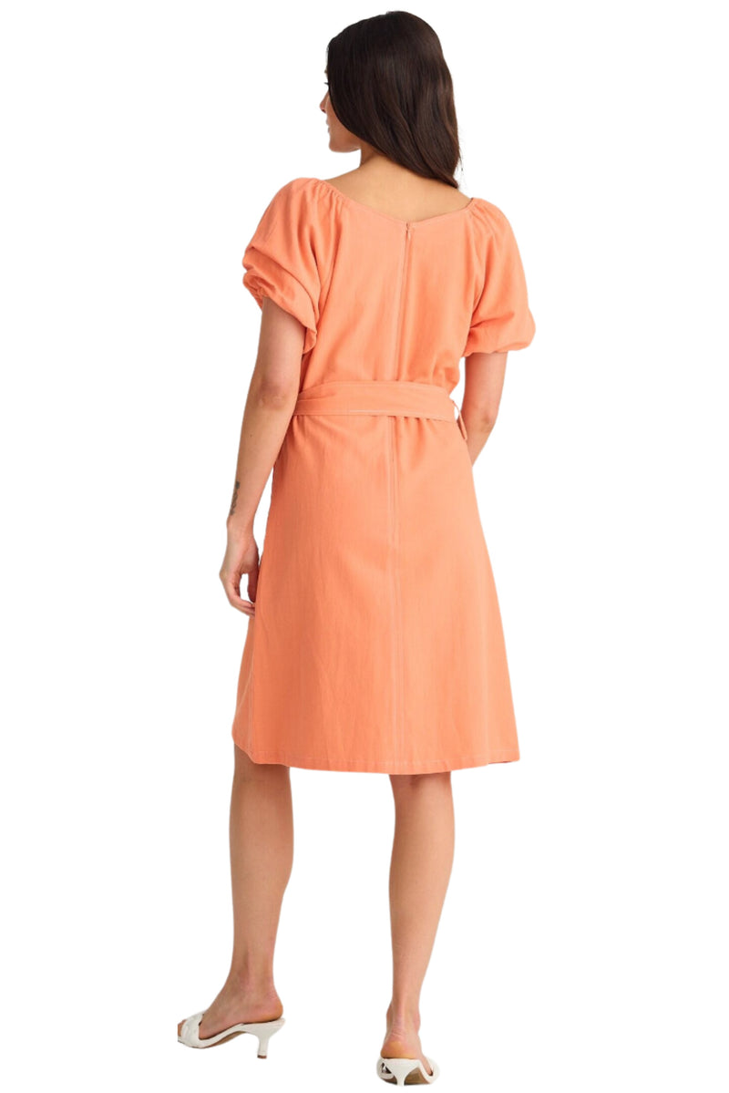 Stephanie Dress - Melon