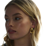 Poppy Earring- large/ gold