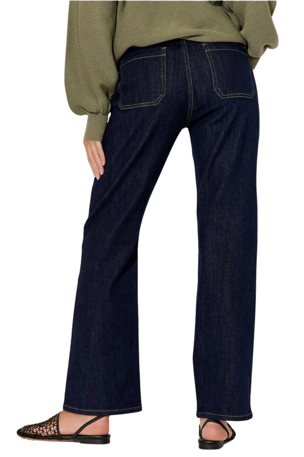 Sierra Straight Leg Jean - Dark Denim