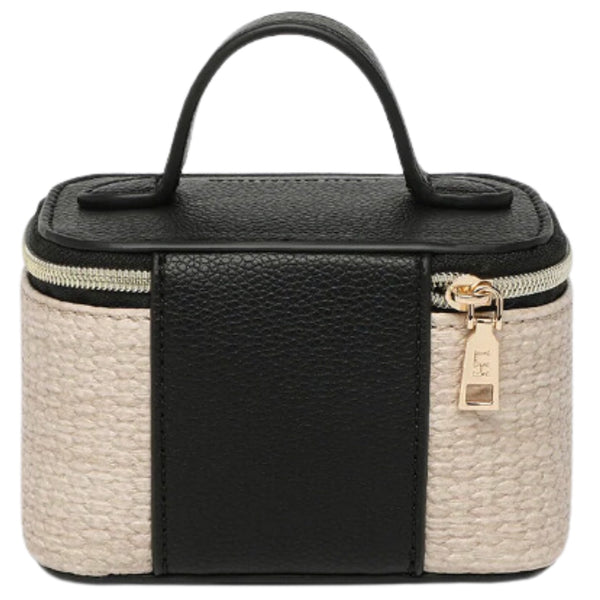 Trudy Jewellery Box - Nat/Black