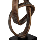 Warner Abstract Sculpture - Bronze