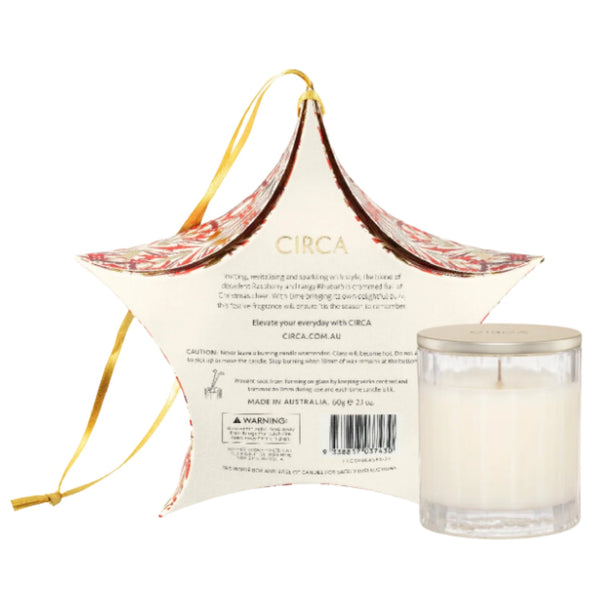 60g Candle - Raspberry & Rhubarb 2024