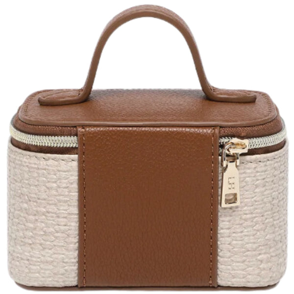 Trudy Jewellery Box - Nat/Tan