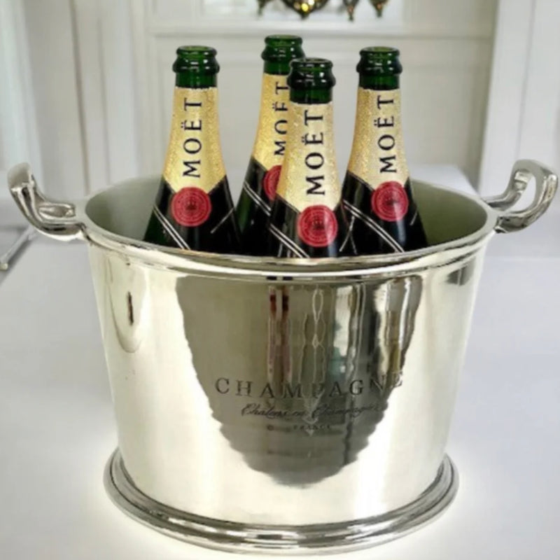 Shiny Nickle Champagne Bucket