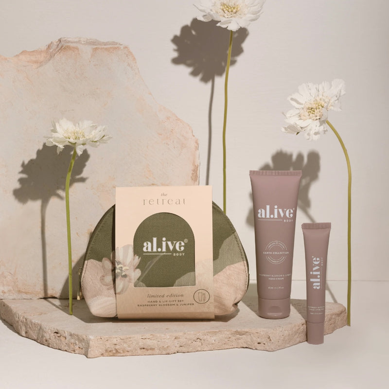 Hand & Lip Gift Set - Raspberry/Juniper