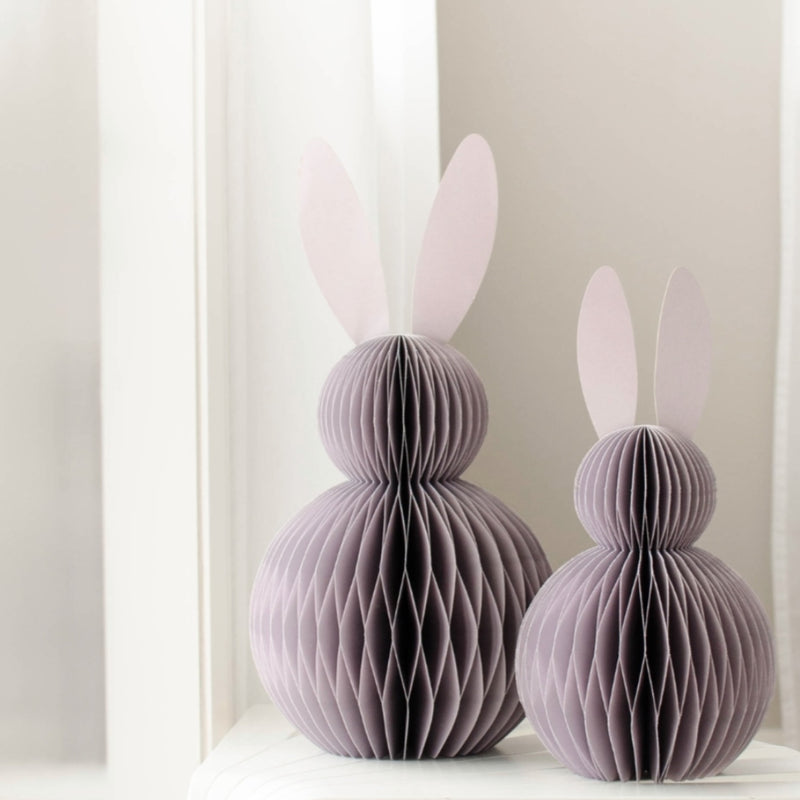 Standing Easter Bunny 46cm - Lilac